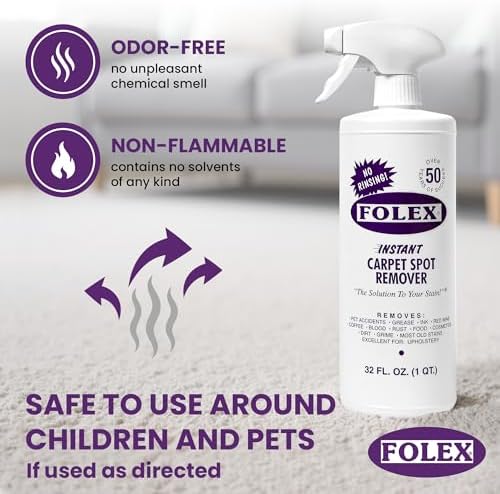 FOLEX Instant Carpet Spot Remover 128 oz 2 Pack