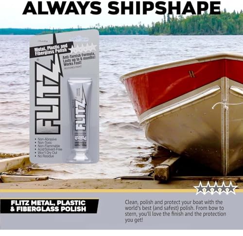 Flitz Multi-Purpose Metal Polish Paste 176oz 20 Pack