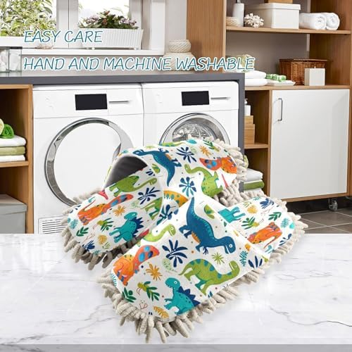 Zhirexin Microfiber Mop Slippers for Men Women 1