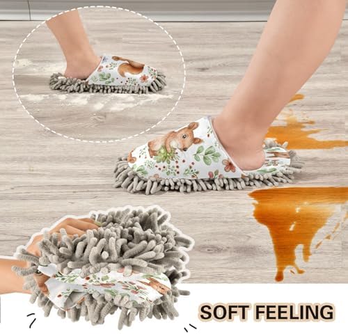 Zhirexin Soft Cleaning Slippers for Home