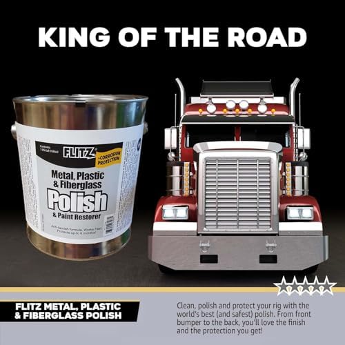 Flitz Multi-Purpose Metal Polish Paste - 1 Gallon USA Made