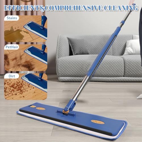 FOITLE 2 Pack Microfiber Mop Pads for Bona