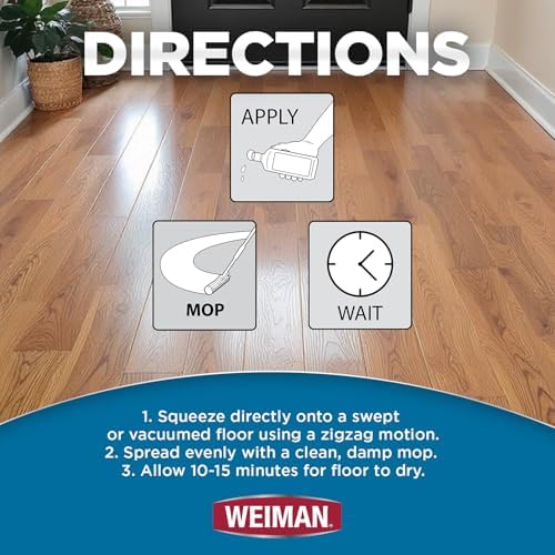 Weiman Hardwood Floor Cleaner - 32 oz 2 Pack