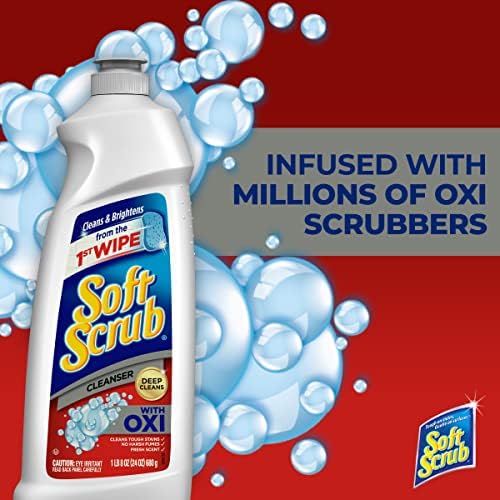 Soft Scrub Multi-Purpose Cleaner with Oxi 36 Oz Pack of 6