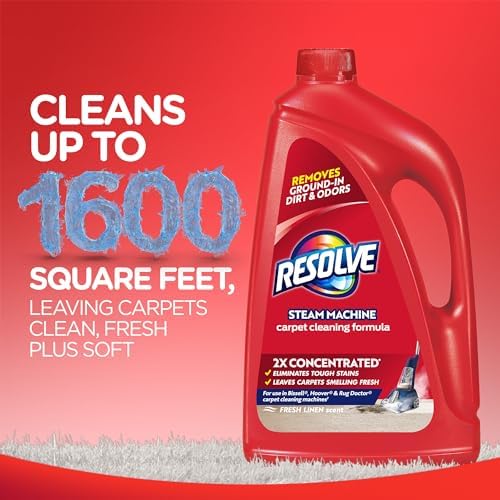 Resolve Steam Carpet Cleaner Solution Shampoo 60 fl oz