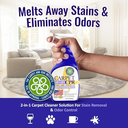 Carpet CPR Spot Stain Remover Spray 32oz Heavy Duty
