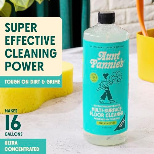 Aunt Fannies Ultra Concentrated Floor Cleaner Vinegar Wash 32 oz 1