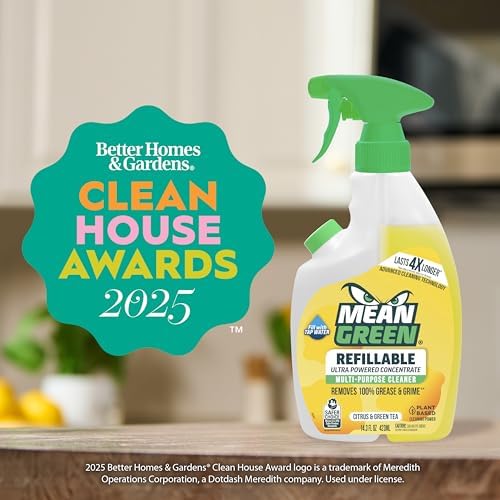 Mean Green Refillable Multi Purpose Cleaner Citrus Green Tea 143 fl oz