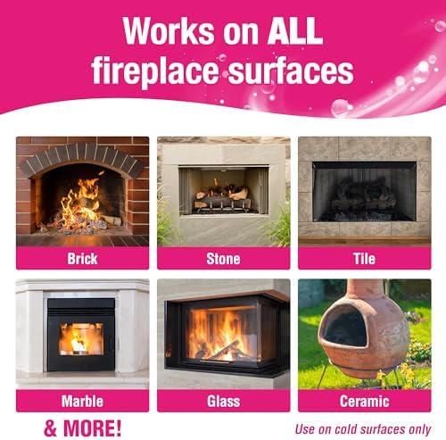 Quick N Brite Fireplace Gel Cleaner 16 oz