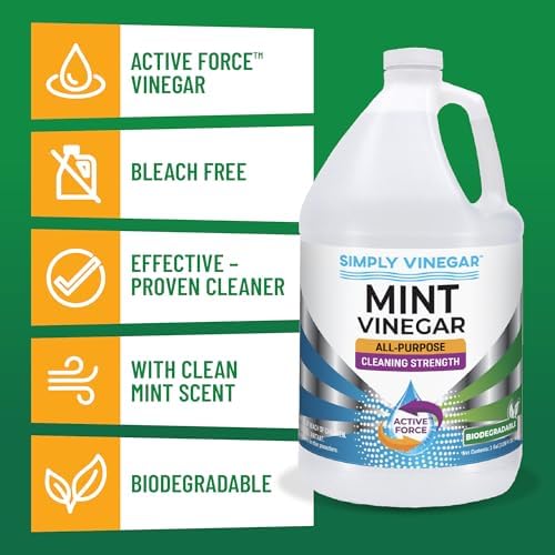 Simply Vinegar Mint Vinegar 128 oz All-Purpose Cleaner