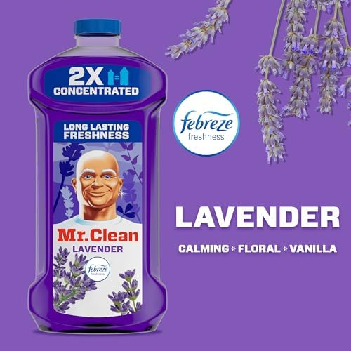 Mr Clean 2X Concentrated All Purpose Cleaner 41oz Lavender