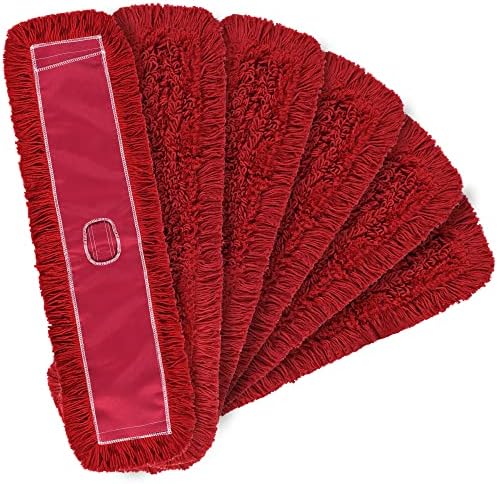 L Luke Supply Matthew Cleaning 36 Inch Cotton Mop Refill 6 Pack