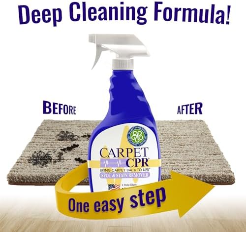 Carpet CPR Spot Stain Remover Spray 32oz Heavy Duty