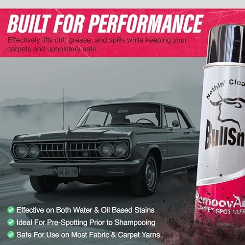 BullSnot RemoovABull Stain Remover for Carpets and Upholstery