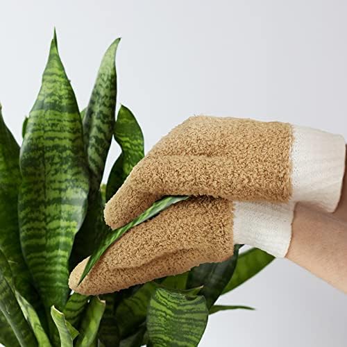BBTO 3 Pairs Microfiber Dusting Mitts with Thumb