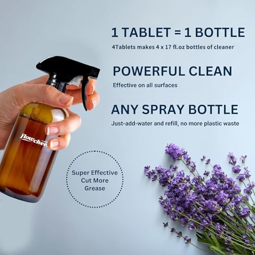 FLOWCHEER Multi-Surface Cleaner Tablets Refills 12 Pack
