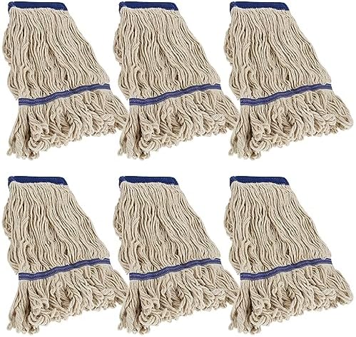 ZOFORTY 6Pc Loop-End Mop Head Refills