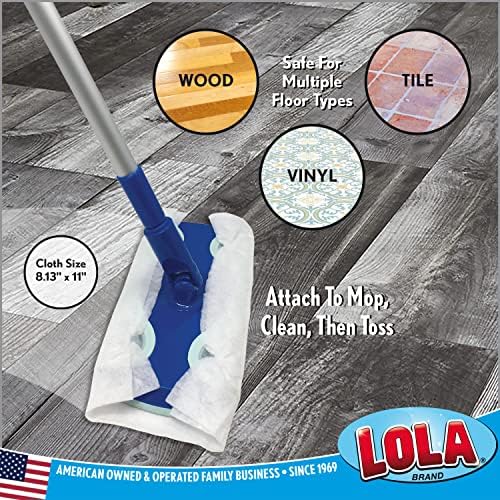 LOLA Dry Sweeping Cloth Refill Pads 11 x 813 32 Pack