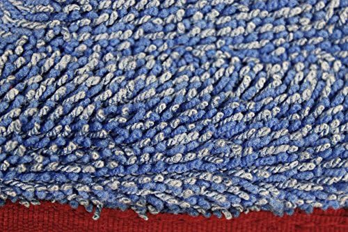 CleanAide All-Purpose Mega Microfiber Mop Pads 6-Pack Red