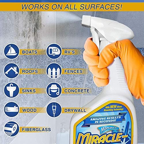 MiracleMist Instant Cleaner 32 oz 2 Pack 64 Oz Spray