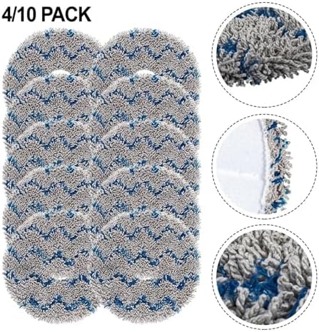 4-Pack Mop Cloth Rag for DEEBOT N30 and Omni